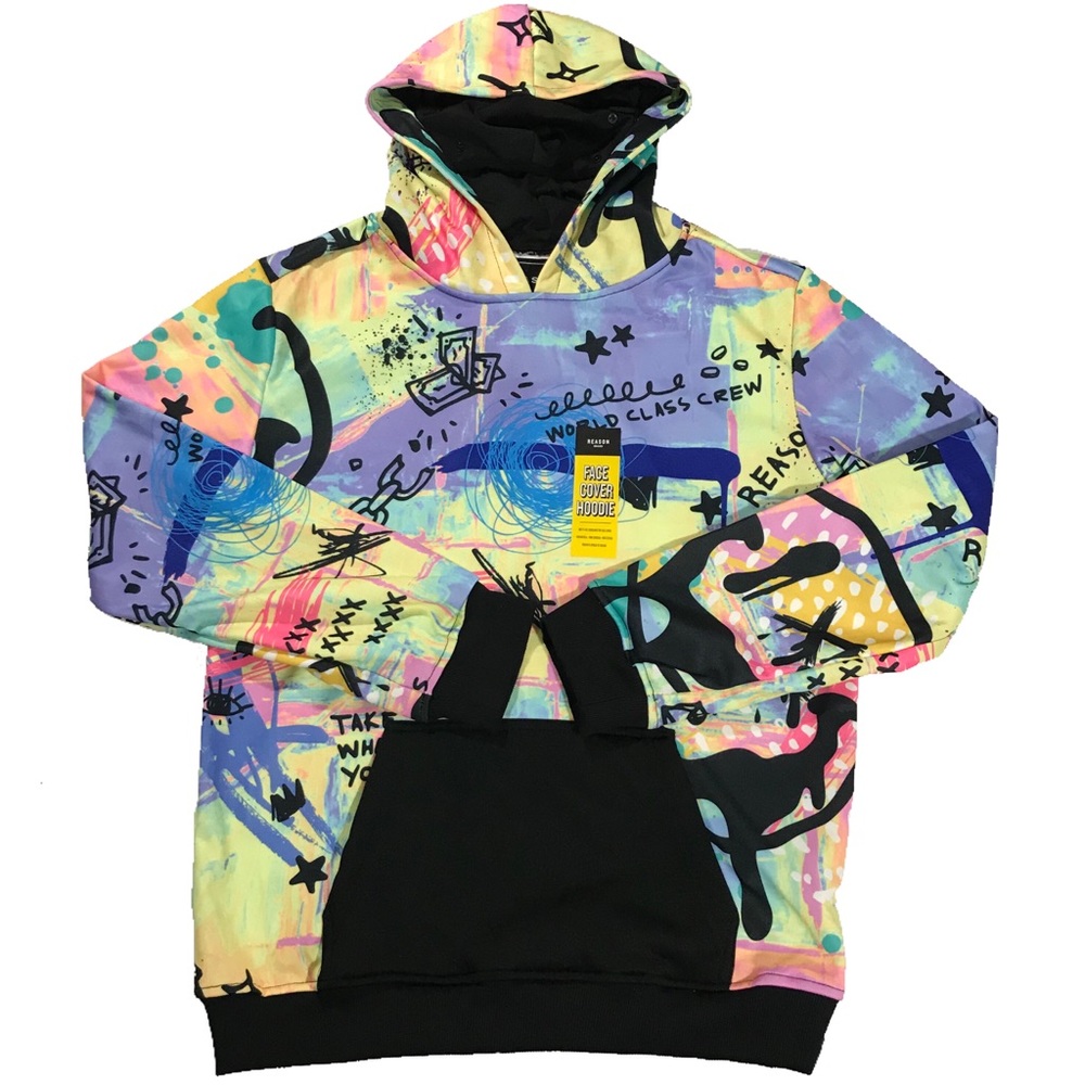 Men’s World Class Hoodie. Sizes small and medium.